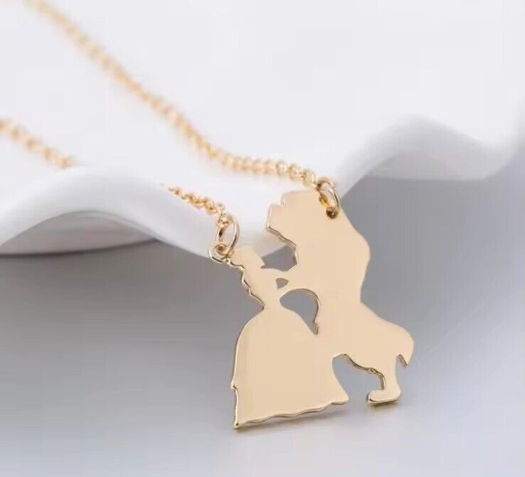 Collier Disney La Belle et la Bête avec boîte