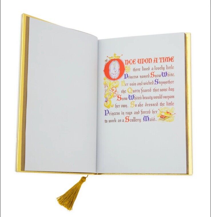 Disney Schneewittchen und die sieben Zwerge DINA4-Notizbuch im Stil einer Replik