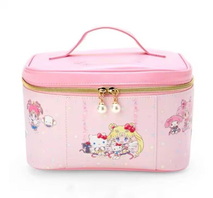 Sailor Moon - Super Sailor Moon- Hallo Kitty My Melody Kosmetiktasche Groß