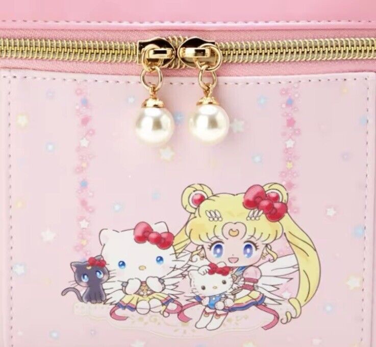 Sailor Moon - Super Sailor Moon- Hallo Kitty My Melody Kosmetiktasche Groß