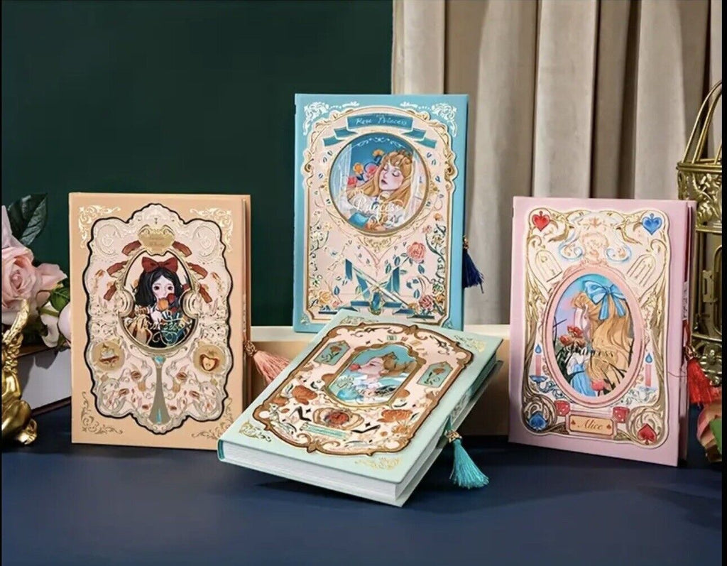 Disney  Prinzessinnen  Hordcover Notizbücher Neu