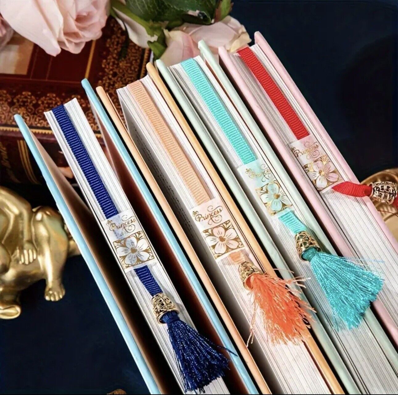 Cahiers à couverture rigide Disney Princess neufs