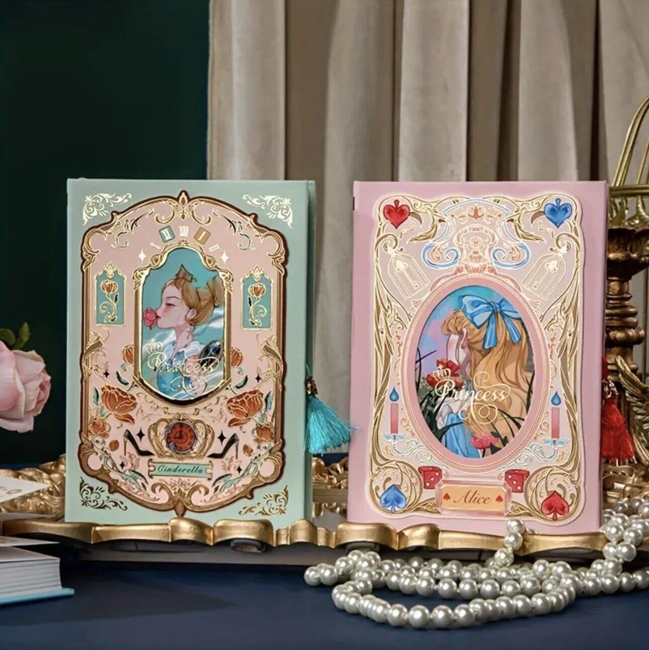 Disney  Prinzessinnen  Hordcover Notizbücher Neu