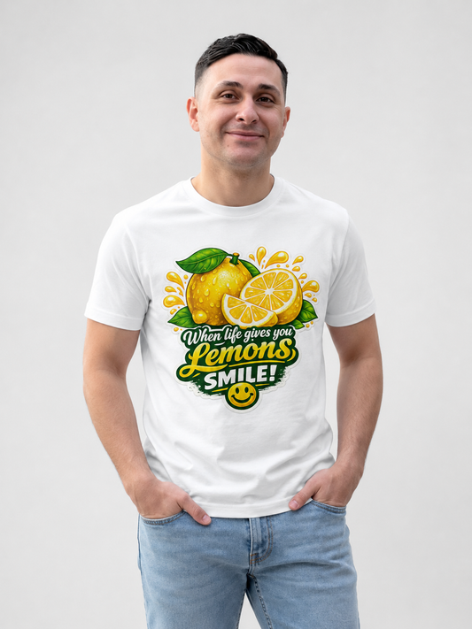 T-shirt Citron Ensoleillé