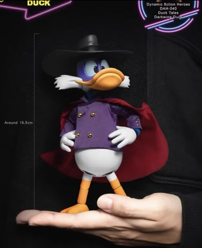 Disney Darkwing Duck Figur 16,5cm Zwo, eins, Risiko Darkwing Duck