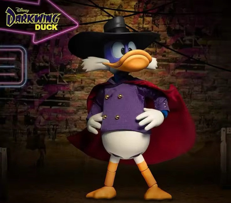 Disney Darkwing Duck Figur 16,5cm Zwo, eins, Risiko Darkwing Duck