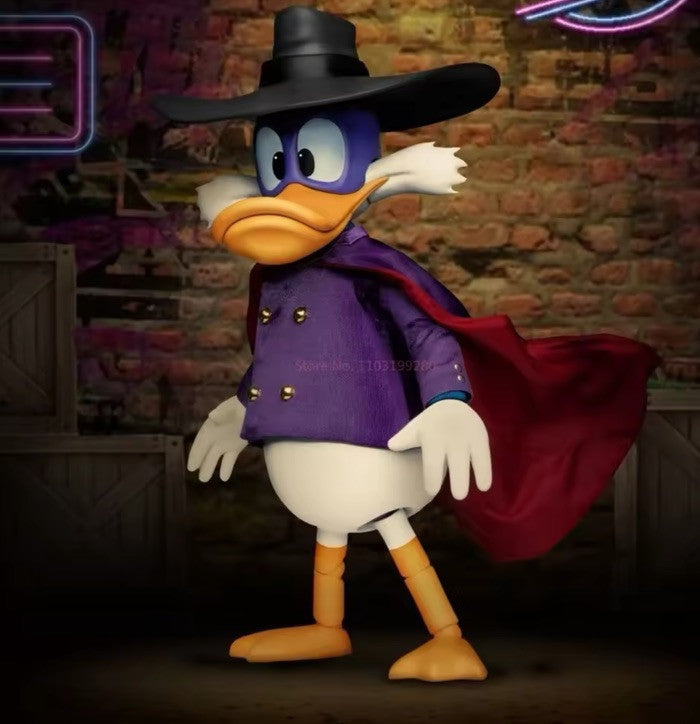 Disney Darkwing Duck Figur 16,5cm Zwo, eins, Risiko Darkwing Duck