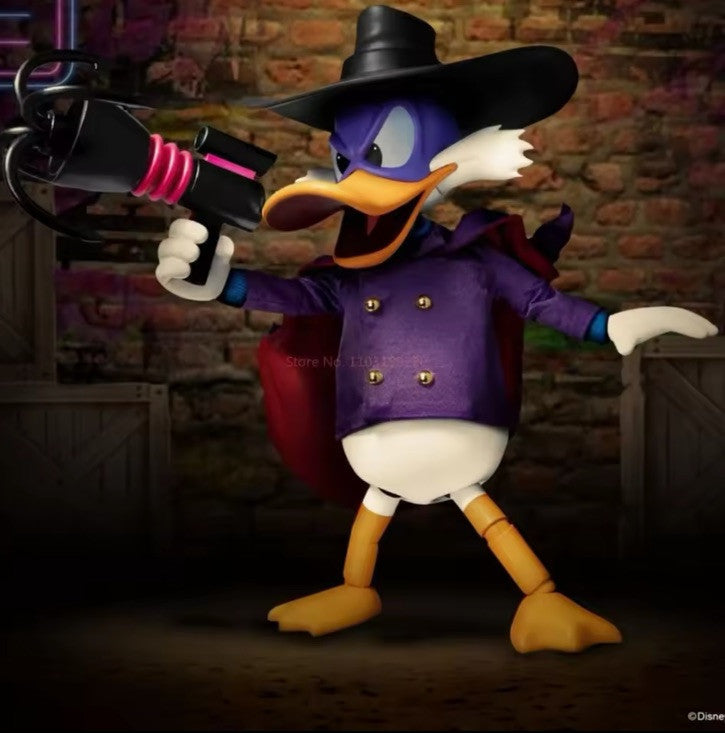 Disney Darkwing Duck Figur 16,5cm Zwo, eins, Risiko Darkwing Duck