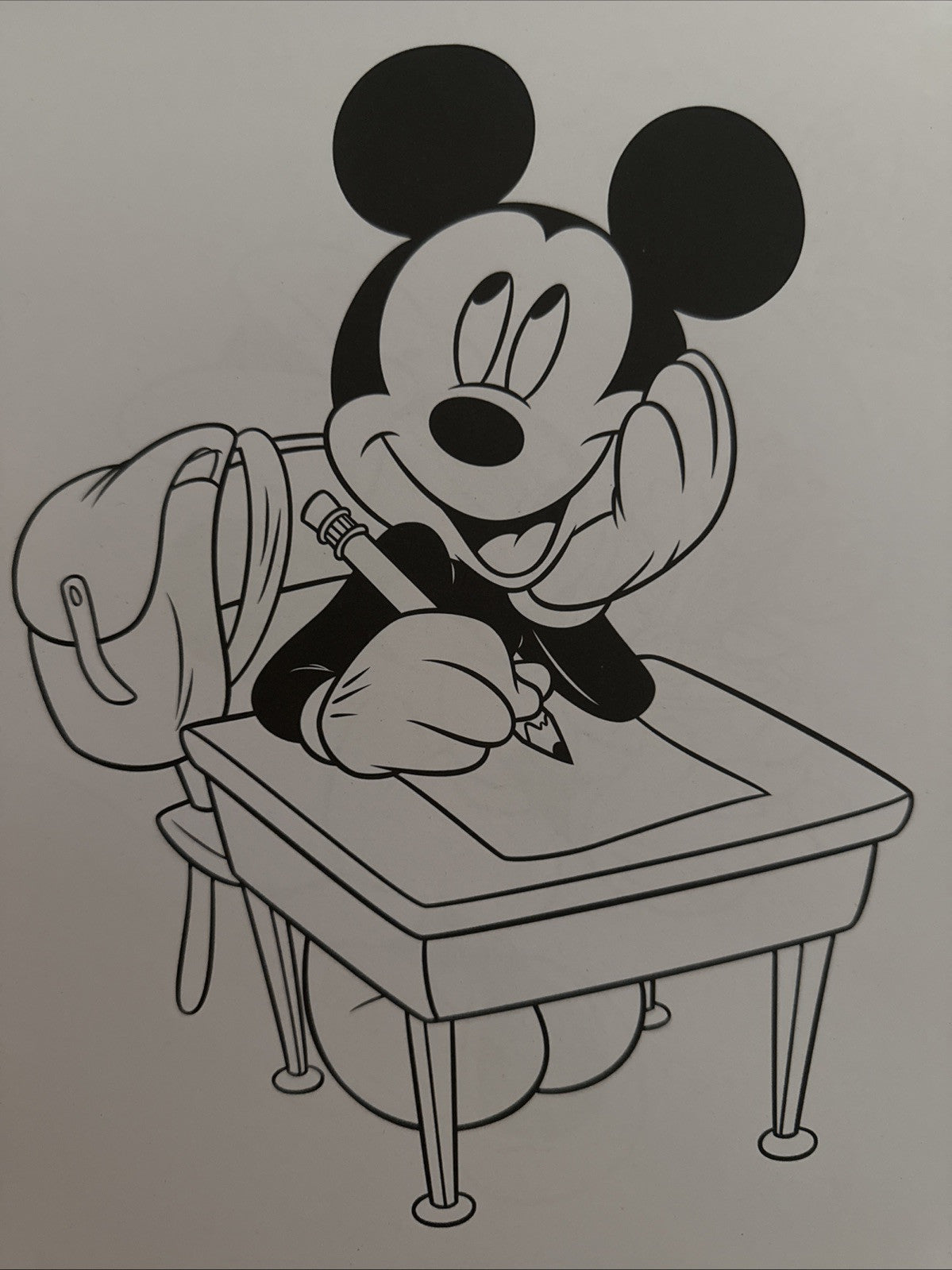 Livre de coloriage Mickey et ses amis Super Sticker &amp; Color