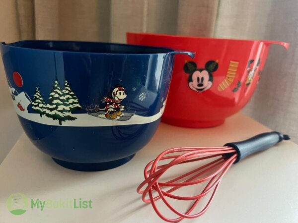 Disney Weihnachten Rührschüssel-Set + Schneebesen