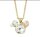 Disney Minnie Maus Kette Weiß Inklusive Box