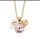 Disney Minnie Maus Kette Schleife Rosa Inklusive Box